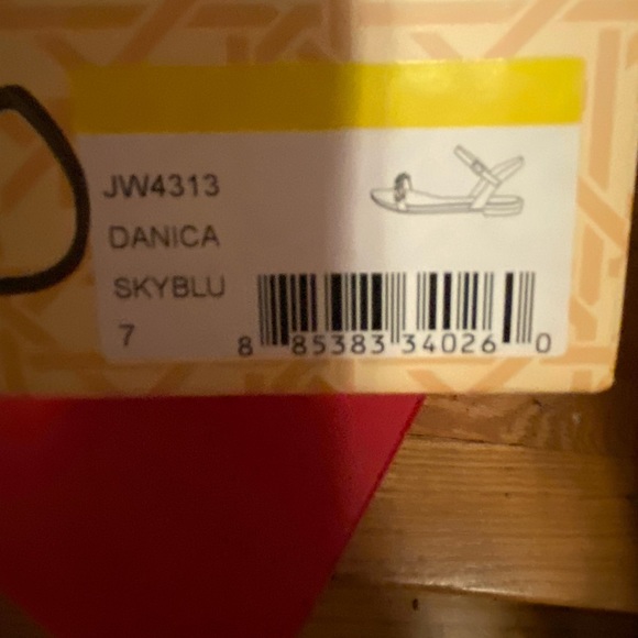 Danica Glitter Embellished Flat Sandals - Picture 5 of 11